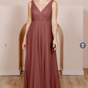 Jenny Yoo Bridesmaids Dress (Cinnamon Rose in soft tulle)